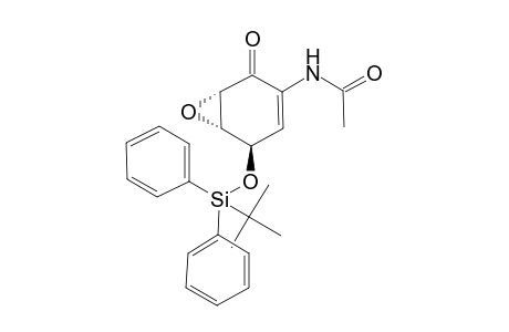 N-[(1R,2R,6S)-2-[tert-butyl(diphenyl)silyl]oxy-5-keto-7-oxabicyclo[4.1.0]hept-3-en-4-yl]acetamide
