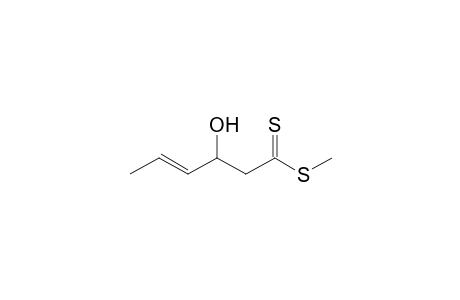 Methyl 3-hydroxyhex-4-enedithioate