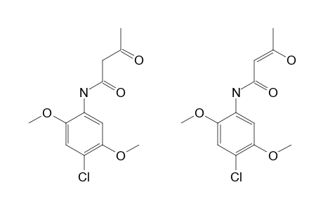 4'-chloro-2',5'-dimethoxyacetoacetanilide