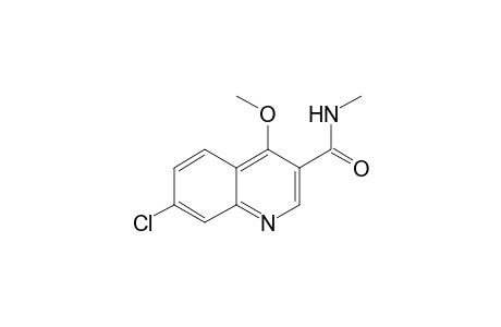 7-Chloro-4-methoxy-N-methyl-3-quinolinecarboxamide
