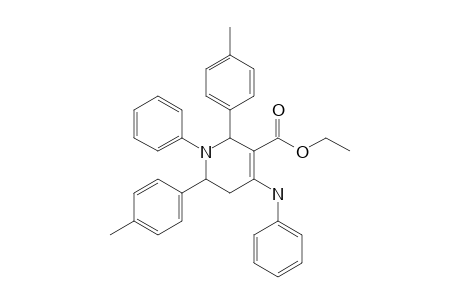 ETHYL-1-PHENYL-4-(PHENYLAMINO)-2,6-DI-PARA-TOLYL-1,2,5,6-TETRAHYDROPYRIDINE-3-CARBOXYLATE