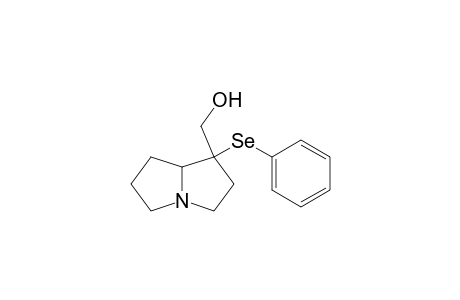 1H-Pyrrolizine-1-methanol, hexahydro-1-(phenylseleno)-