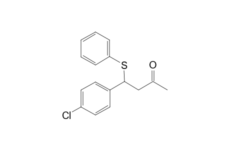 4-(4-Chlorophenyl)-4-phenylsulfanyl-butan-2-one