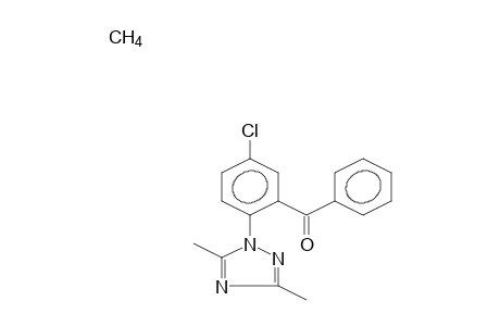 5-CHLORO-2-(3-METHYL-5-METHYL-1,2,4-TRIAZOLYL)BENZOPHENONE-TMS