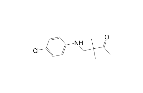 4-(4-Chloroanilino)-3,3-dimethyl-2-butanone