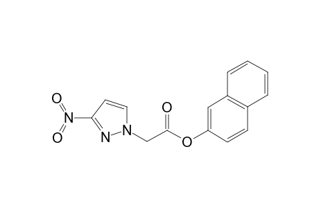 1H-Pyrazole-1-acetic acid, 3-nitro-, 2-naphthalenyl ester
