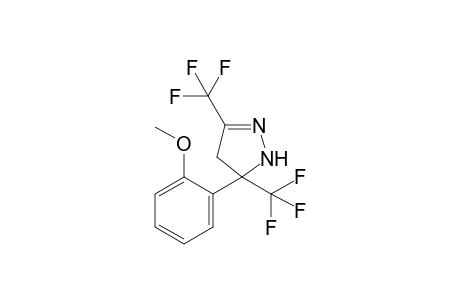 5-(2-Methoxyphenyl)-3,5-bis(trifluoromethyl)-4,5-dihydro-1H-pyrazole