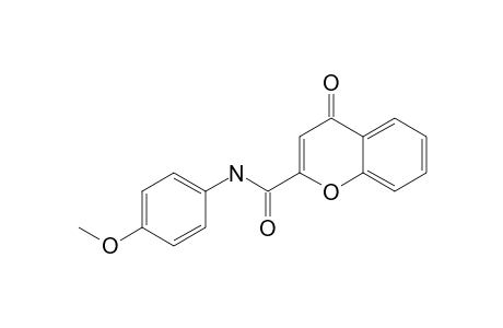 N-(4-METHOXYPHENYL)-4-OXO-4H-BENZOPYRAN-2-CARBOXAMIDE