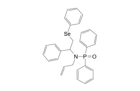 N-ALLYL-N-DIPHENYLPHOSPHINOYL-2-AMINO-2-PHENYLETHYL-PHENYL-SELENIDE