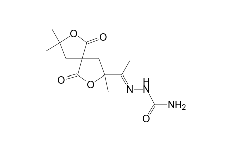 3-[(1E)-N-(aminocarbonyl)ethanehydrazonoyl]-3,8,8-trimethyl-2,7-dioxaspiro[4.4]nonane-1,6-dione