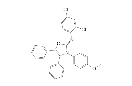 2-(2,4-Dichlorophenylimino)-3-(4-methoxyphenyl)-4,5-diphenyloxazoline