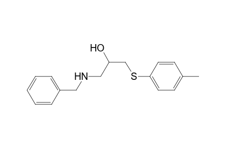 2-Propanol, 1-[(4-methylphenyl)thio]-3-[(phenylmethyl)amino]-