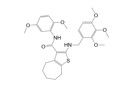 4H-cyclohepta[b]thiophene-3-carboxamide, N-(2,5-dimethoxyphenyl)-5,6,7,8-tetrahydro-2-[[(2,3,4-trimethoxyphenyl)methyl]amino]-
