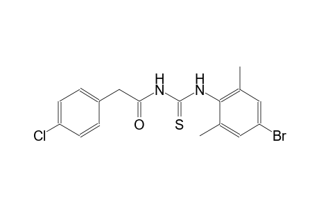N-(4-bromo-2,6-dimethylphenyl)-N'-[(4-chlorophenyl)acetyl]thiourea