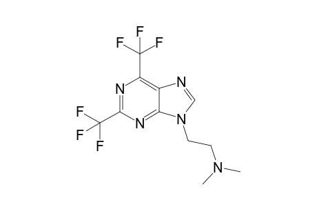 2-(2,6-Bis(trifluoromethyl)-9H-purin-9-yl)-N,N-dimethylethanamine