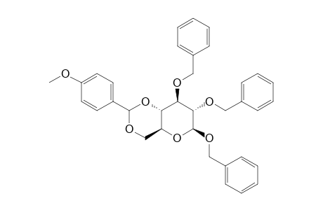 BENZYL-2,3-DI-O-BENZYL-4,6-O-(4-METHOXYBENZYLIDENE)-BETA-D-GLUCOPYRANOSIDE