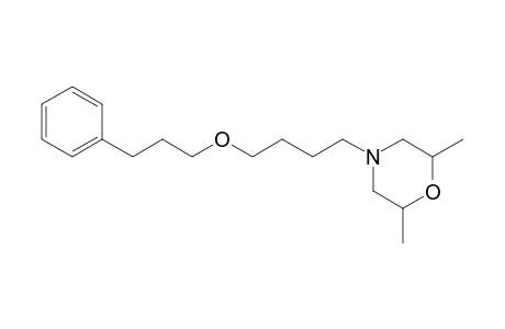 Morpholine, 2,6-dimethyl-4-[4-(3-phenylpropoxy)butyl]-
