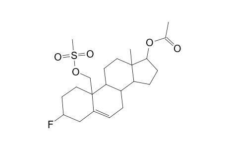 Androst-5-ene-17,19-diol, 3-fluoro-, 17-acetate 3-methanesulfonate, (3.beta.,17.beta.)-