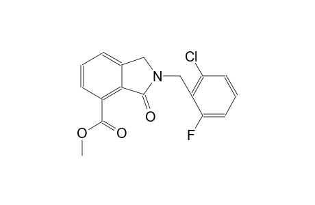1H-isoindole-4-carboxylic acid, 2-[(2-chloro-6-fluorophenyl)methyl]-2,3-dihydro-3-oxo-, methyl ester