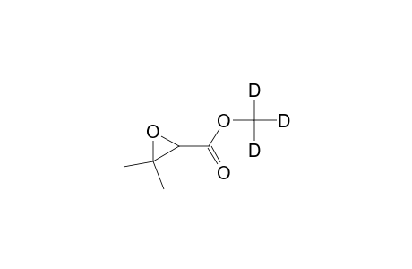 Oxiranecarboxylic acid, 3,3-dimethyl-, methyl-D3 ester