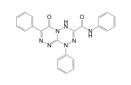 6-Oxo-N,1,7-triphenyl-4,6-dihydro-1H-[1,2,4]triazino[4,3-b][1,2,4,5]tetrazine-3-carboxamide