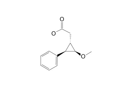 2-[(1S,2R,3R)-2-methoxy-3-phenyl-cyclopropyl]acetic acid