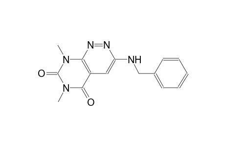 3-(benzylamino)-6,8-dimethylpyrimido[4,5-c]pyridazine-5,7(6H,8H)-dione