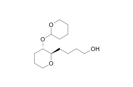 4-[(2R,3S)-3-(Tetrahydropyran-2-yloxy)tetrahydropyran-2-yl]butan-1-ol