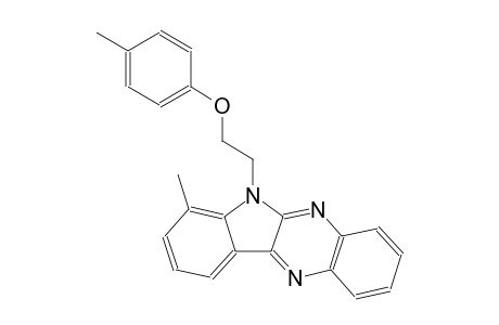 7-methyl-6-[2-(4-methylphenoxy)ethyl]-6H-indolo[2,3-b]quinoxaline