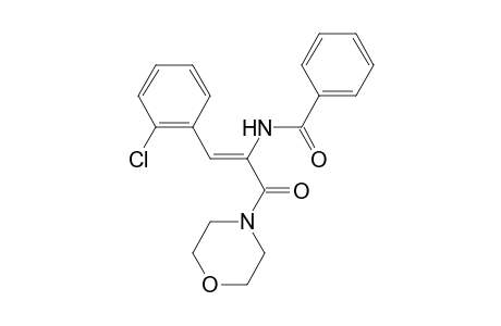 N-[(Z)-2-(2-Chlorophenyl)-1-(4-morpholinylcarbonyl)ethenyl]benzamide