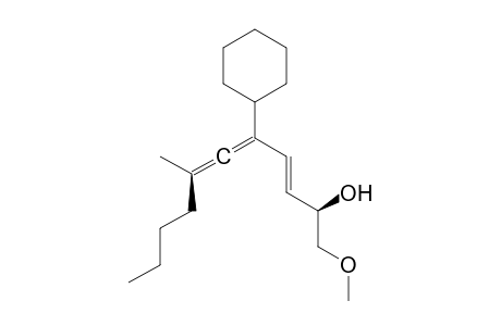 (2R,6S,E)-5-cyclohexyl-1-methoxy-7-methylundeca-3,5,6-trien-2-ol