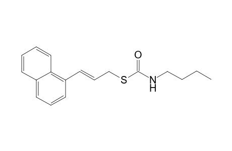 (E)-S-(3-(naphthalen-1-yl)allyl) butylcarbamothioate