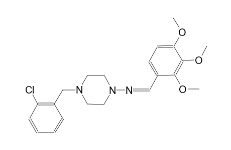 1-piperazinamine, 4-[(2-chlorophenyl)methyl]-N-[(Z)-(2,3,4-trimethoxyphenyl)methylidene]-