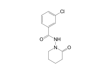 3-Chloro-N-(2-oxopiperidin-1-yl)benzamide