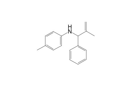 4-Methyl-N-(2-methyl-1-phenylallyl)aniline