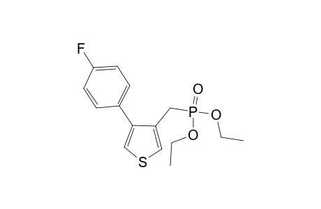 Diethyl ((4-(4-fluorophenyl)thiophen-3-yl)methyl)phosphonate