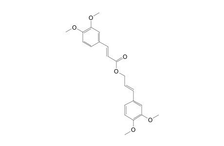 3-(3,4-DIMETHOXYPHENYL)-PROPENYL-3-(3,4-DIMETHOXYPHENYL)-ALLYLATE