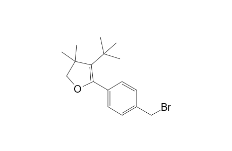 4-tert-Butyl-5-[4-(bromomethyl)phenyl]-3,3-dimethyl-2,3-dihydrofuran