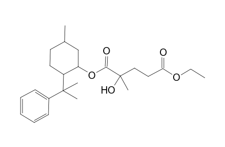 Ethyl 5-Methyl-2-(1-methyl-1-phenylethyl)cyclohexyl 2-Hydroxy-2-methylpentanedioate