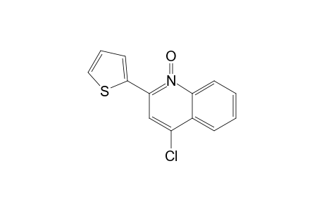 4-CHLORO-2-(2-THIENYL)-QUINOLINE-1-OXIDE