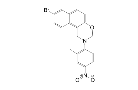 8-bromo-2-(2-methyl-4-nitrophenyl)-2,3-dihydro-1H-naphtho[1,2-e][1,3]oxazine