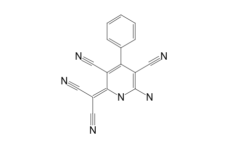 2-amino-6-(dicyanomethylidene)-4-phenyl-1H-pyridine-3,5-dicarbonitrile