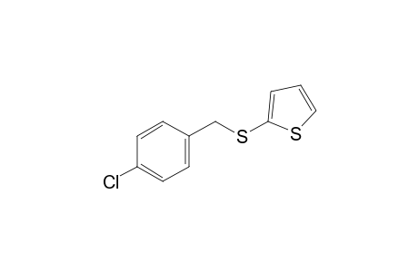 2-[(p-chlorobenzyl)thio]thiophene