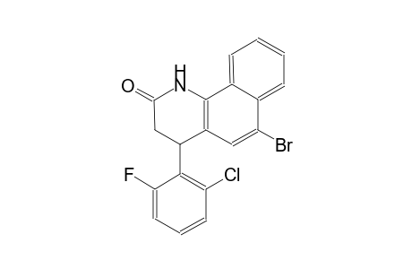 6-bromo-4-(2-chloro-6-fluorophenyl)-3,4-dihydrobenzo[h]quinolin-2(1H)-one