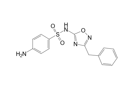 N1-(3-benzyl-1,2,4-oxadiazol-5-yl)sulfanilamide