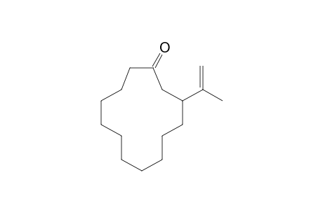 3-(Isopropenyl)cyclotridecanone