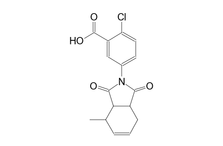 2-chloro-5-(4-methyl-1,3-dioxo-1,3,3a,4,7,7a-hexahydro-2H-isoindol-2-yl)benzoic acid