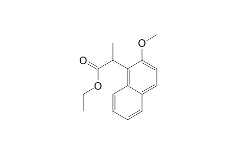 Ethyl 2-(2-methoxy-1-naphthyl)propionate