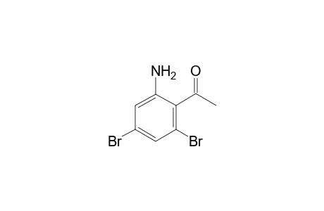 1-(2-amino-4,6-dibromo-phenyl)ethanone
