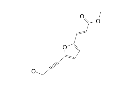 METHYL-BETA-(5-HYDROXYPROPINYL-2-FURYL)-ACRYLATE